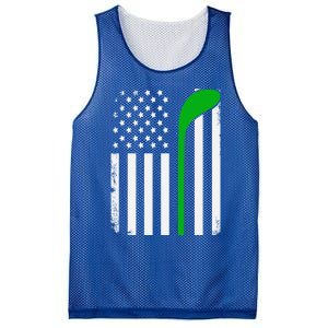 Golf Us Flag Funny Golf Lover Patricks Day Gift Mesh Reversible Basketball Jersey Tank