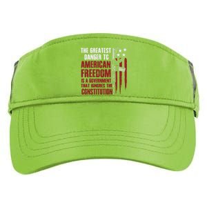 Gun Usa Flag American Freedom Funny Government Adult Drive Performance Visor