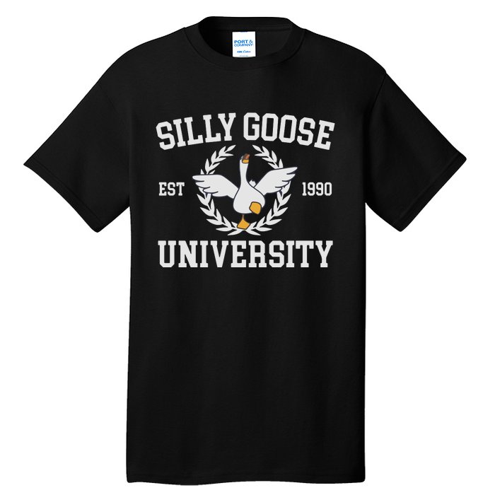 Goose University Funny Tall T-Shirt