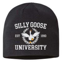 Goose University Funny Sustainable Beanie