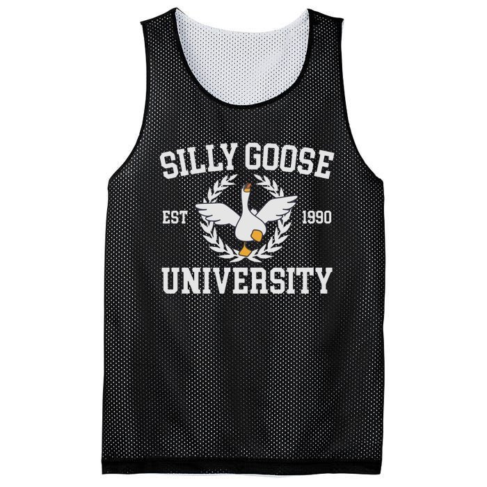 Goose University Funny Mesh Reversible Basketball Jersey Tank