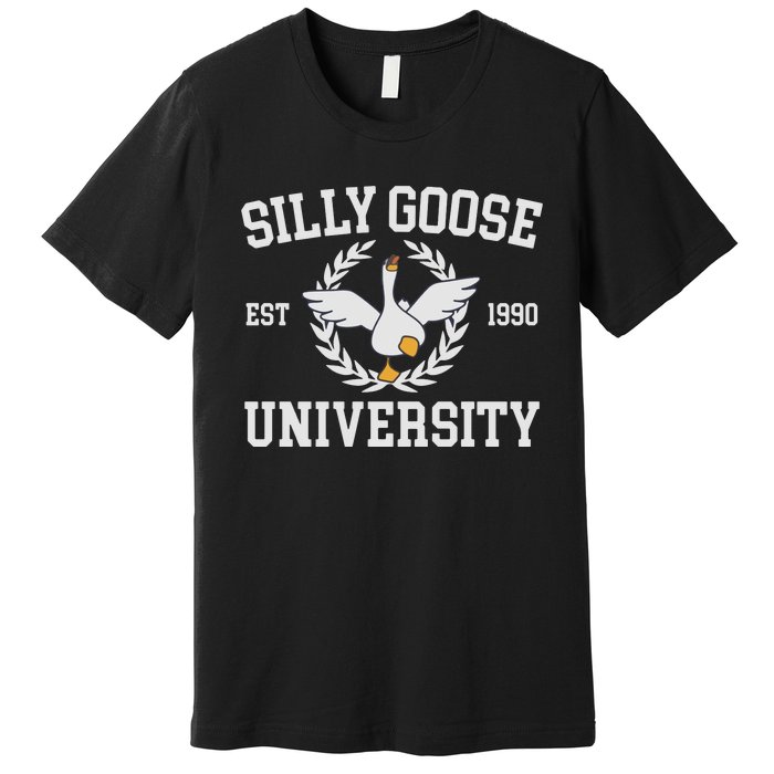 Goose University Funny Premium T-Shirt