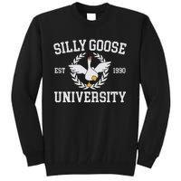 Goose University Funny Tall Sweatshirt