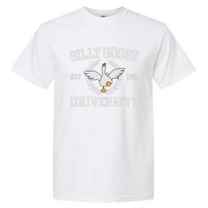 Goose University Funny Garment-Dyed Heavyweight T-Shirt