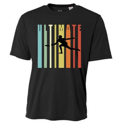 Great Ultimate Frisbee Motif Gift Cooling Performance Crew T-Shirt