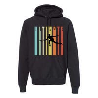 Great Ultimate Frisbee Motif Gift Premium Hoodie