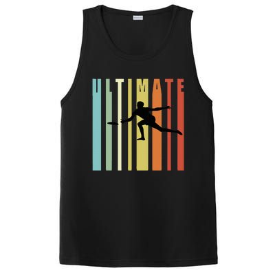 Great Ultimate Frisbee Motif Gift PosiCharge Competitor Tank