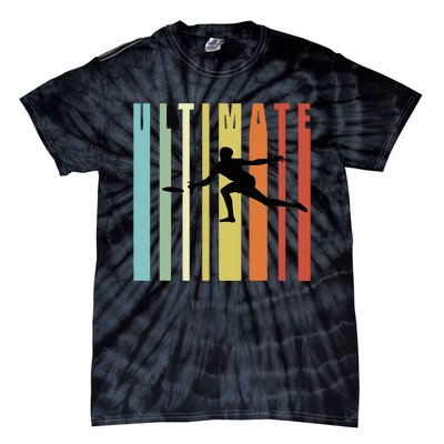 Great Ultimate Frisbee Motif Gift Tie-Dye T-Shirt