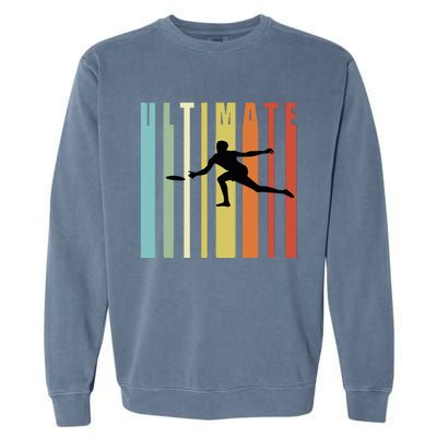 Great Ultimate Frisbee Motif Gift Garment-Dyed Sweatshirt