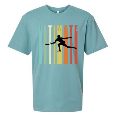 Great Ultimate Frisbee Motif Gift Sueded Cloud Jersey T-Shirt