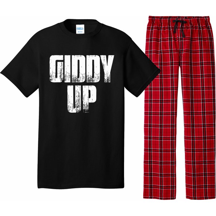 Giddy Up Funny Sarcastic Saying Pajama Set