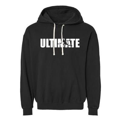 Great Ultimate Frisbee Gift Design Garment-Dyed Fleece Hoodie