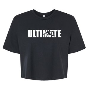 Great Ultimate Frisbee Gift Design Bella+Canvas Jersey Crop Tee