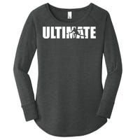 Great Ultimate Frisbee Gift Design Women's Perfect Tri Tunic Long Sleeve Shirt