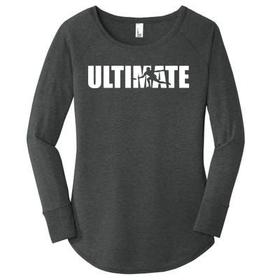 Great Ultimate Frisbee Gift Design Women's Perfect Tri Tunic Long Sleeve Shirt