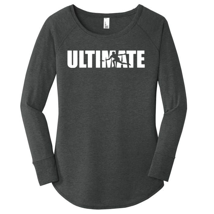 Great Ultimate Frisbee Gift Design Women's Perfect Tri Tunic Long Sleeve Shirt