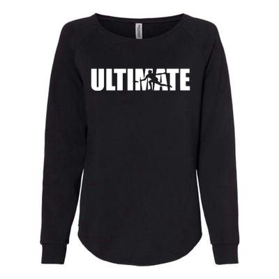 Great Ultimate Frisbee Gift Design Womens California Wash Sweatshirt