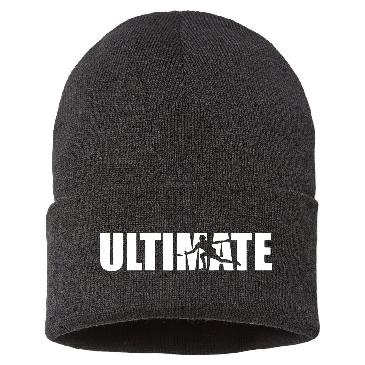 Great Ultimate Frisbee Gift Design Sustainable Knit Beanie