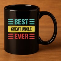 Great Uncle & Gifts Great Uncle 11oz C Handle Ceramic Mug