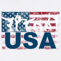 Gymnastics Usa Girl Patriotism Funny Sports Us American Gift Hoodie