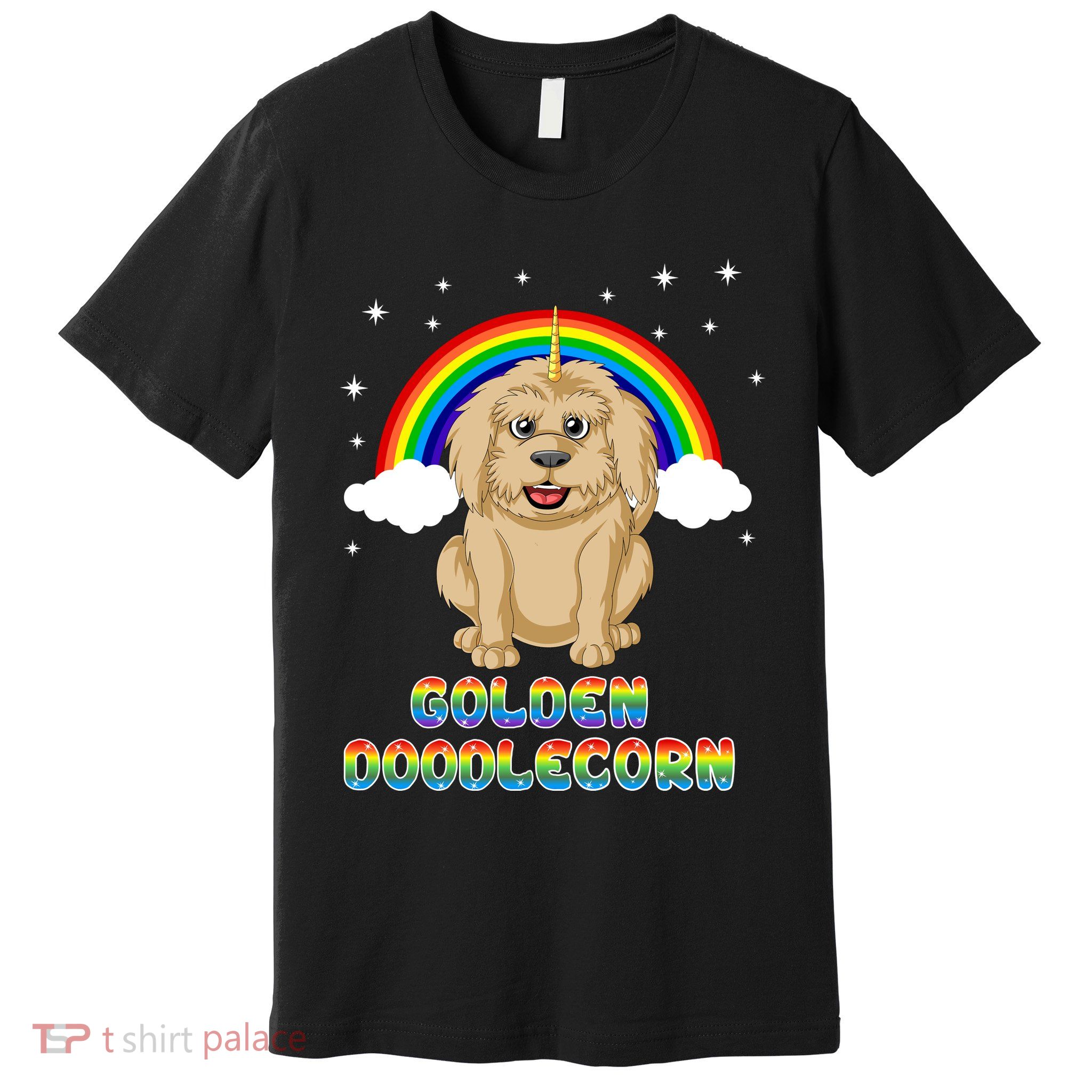 Goldendoodle Unicorn Premium T-Shirt