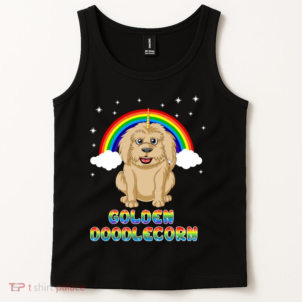 Goldendoodle Unicorn Tank Top