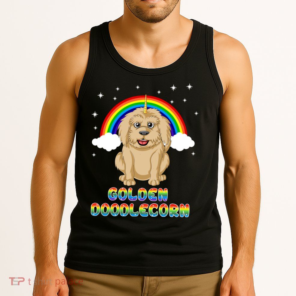 Goldendoodle Unicorn Tank Top