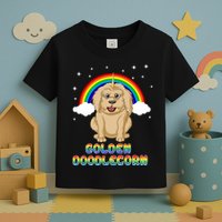 Goldendoodle Unicorn Toddler T-Shirt