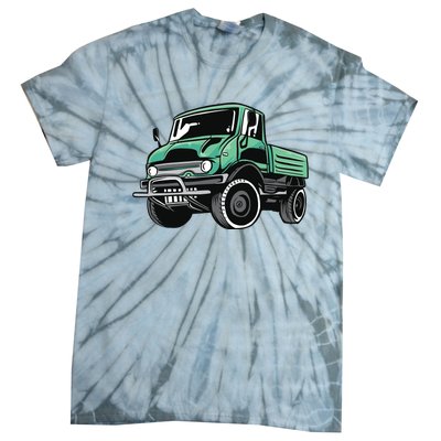 Green Unimog Tie-Dye T-Shirt