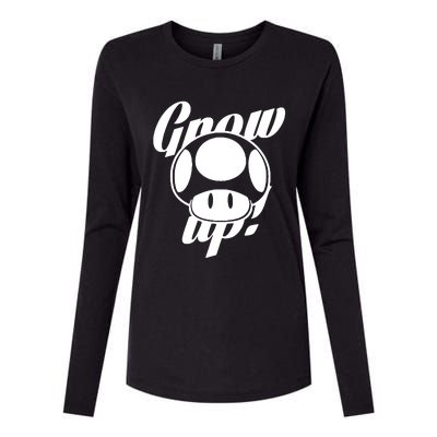 Grow Up Womens Cotton Relaxed Long Sleeve T-Shirt