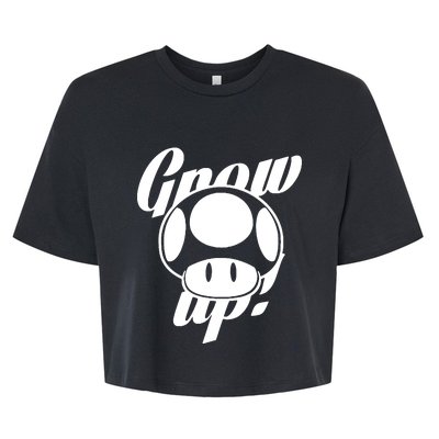 Grow Up Bella+Canvas Jersey Crop Tee