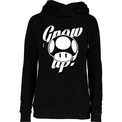 Grow Up Womens Funnel Neck Pullover Hood