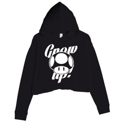 Grow Up Crop Fleece Hoodie