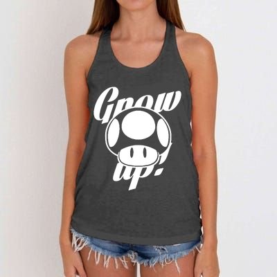 Grow Up Women's Knotted Racerback Tank