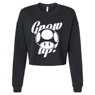 Grow Up Cropped Pullover Crew