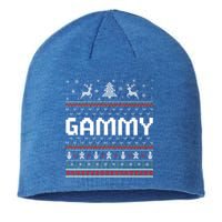 Gammy Ugly Holiday Party Matching Ugly Christmas Sweater Cute Gift Sustainable Beanie