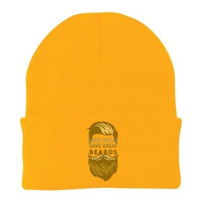 Great Uncles Have Great Beards Knit Cap Winter Beanie