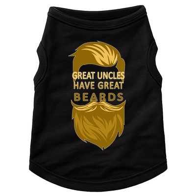 Great Uncles Have Great Beards Doggie Tank