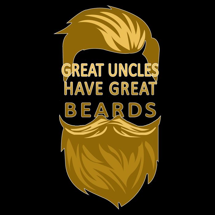 Great Uncles Have Great Beards Drawstring Bag