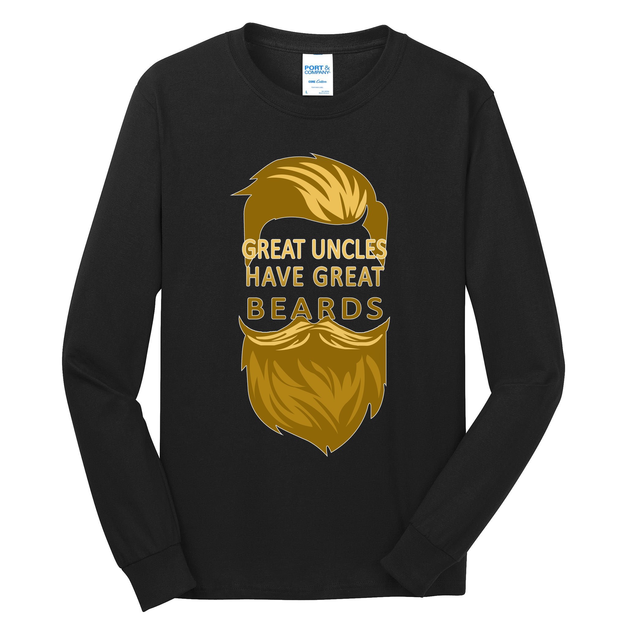 Great Uncles Have Great Beards Tall Long Sleeve T-Shirt