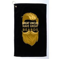 Great Uncles Have Great Beards Golf Towel