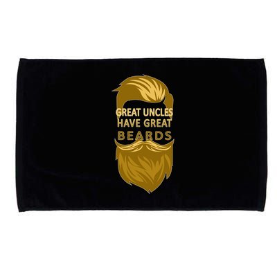 Great Uncles Have Great Beards Microfiber Hand Towel