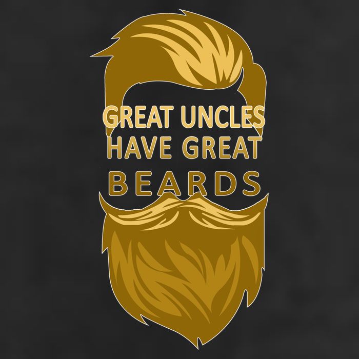 Great Uncles Have Great Beards Microfiber Hand Towel