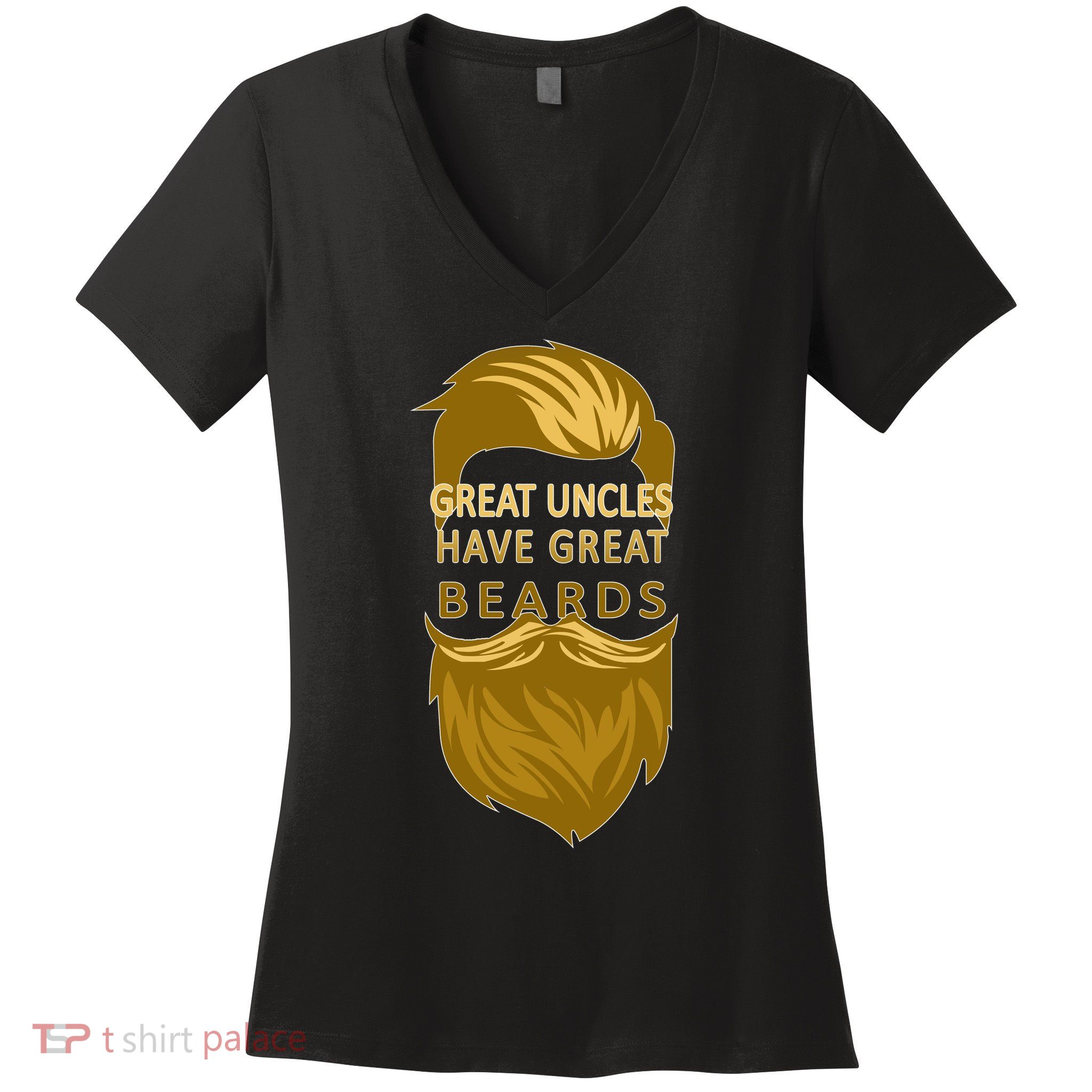 Great Uncles Have Great Beards Women's V-Neck T-Shirt