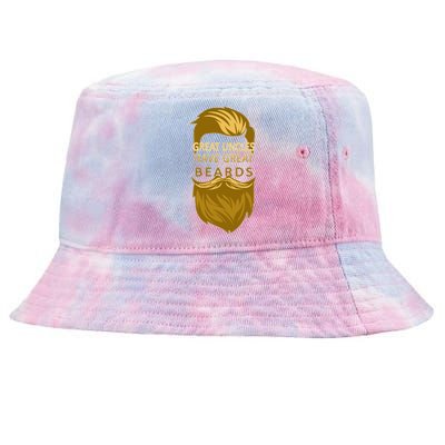 Great Uncles Have Great Beards Tie-Dyed Bucket Hat