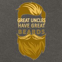 Great Uncles Have Great Beards Cotton Canvas Backpack