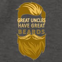 Great Uncles Have Great Beards Vector Backpack