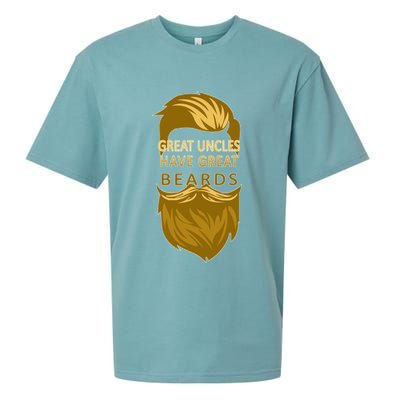 Great Uncles Have Great Beards Sueded Cloud Jersey T-Shirt