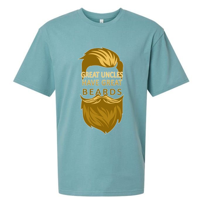 Great Uncles Have Great Beards Sueded Cloud Jersey T-Shirt