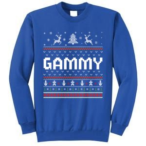 Gammy Ugly Holiday Party Matching Ugly Christmas Sweater Gift Tall Sweatshirt